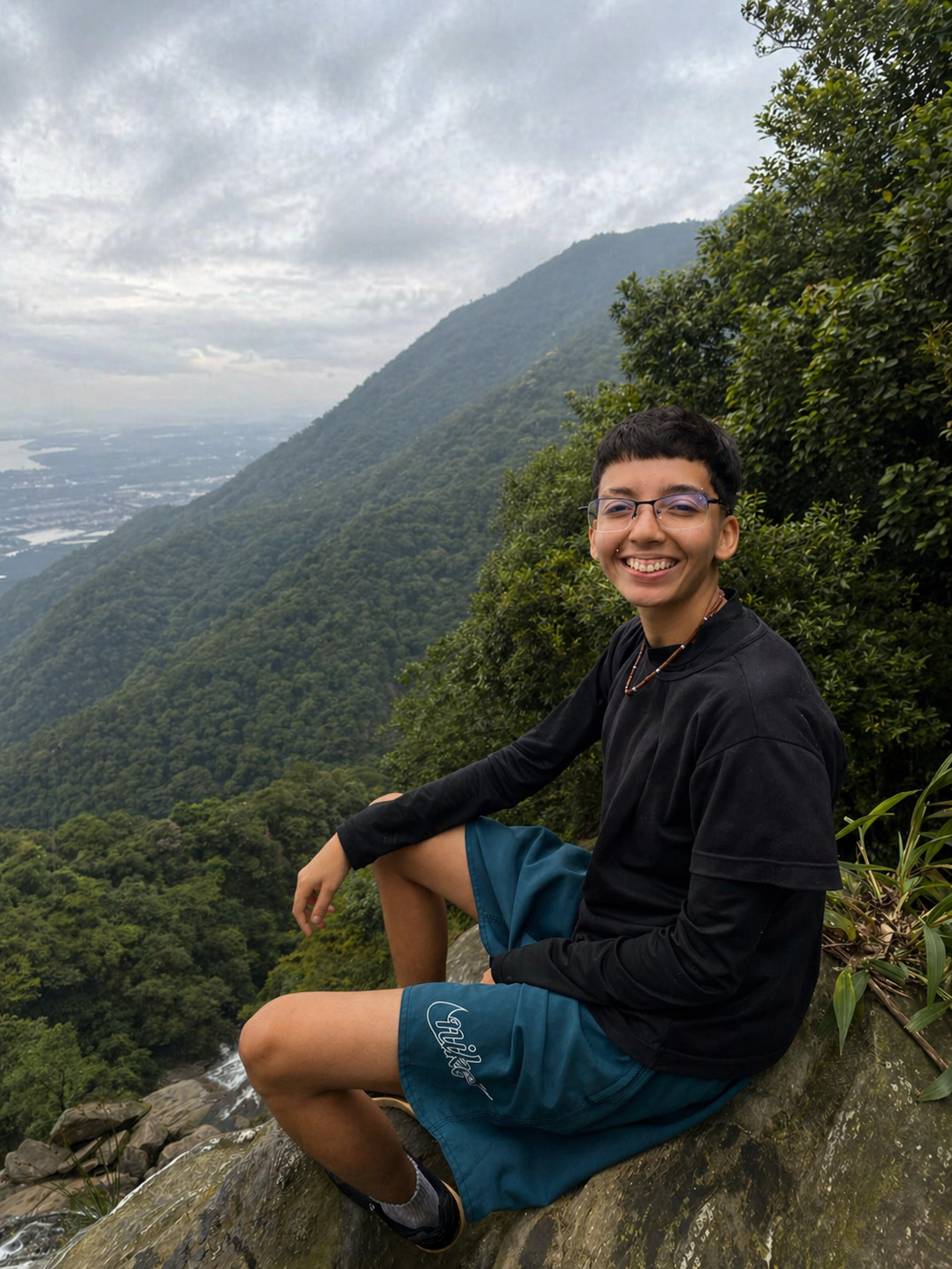 May em contato com a natureza